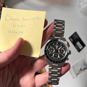 Tissot PR516 mechanical wind up watch